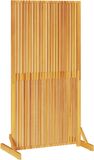 vidaXL - Privacyscherm - Bruin - 79,5 x 50 x 150 cm - Massief Acacia Hout