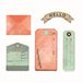 Sizzix Framelits die + stamps Tag it