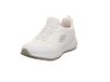 Skechers Squad Sr Sneaker pour femmes, blanc tricot plat, 39.5 EU