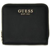 GUESS Coleen SLG Zip Around Wallet Black zwart