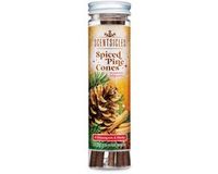 Scentsicles Vandergucht Pottery & Bamboo Geurstokjes voor in de kerstboom 6 stuks - Spiced Pine Cones