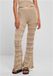 Urban Classics Flared Crochet Knit Legging - Beige - XXL
