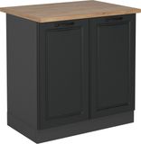 Vicco R-Line meuble vasque – 80 cm, WB chêne anthracite campagne