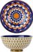 Cosy & Trendy Billiet - Vanlaere Oosterse serveerschaal - rond - 12 cm - porselein - paars