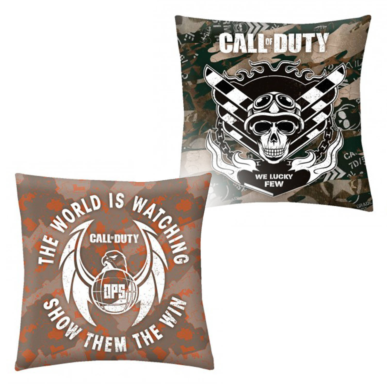 halantex call of duty kussen lucky few - 40 x 40 cm - polyester