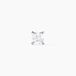 Histoire d'Or Paco Boucle D'oreille Puce Unitaire Argent Blanc Oxyde De Zirconium