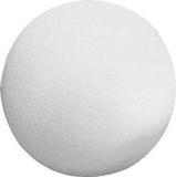 Rayher hobby materialen Piepschuim bol/bal - 2x - wit - D12 cm