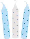 GOKI Verjaardagskaarsen - Blauwe Stippen - 5 Kaarsjes