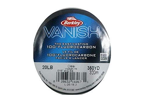 Berkley Vanish® Vislijn - Transparant - 2,7 kg - 228 m - Fluorocarbon