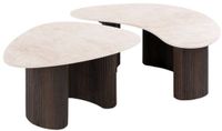 AnLi Style Salontafel Ceramo organisch set/2