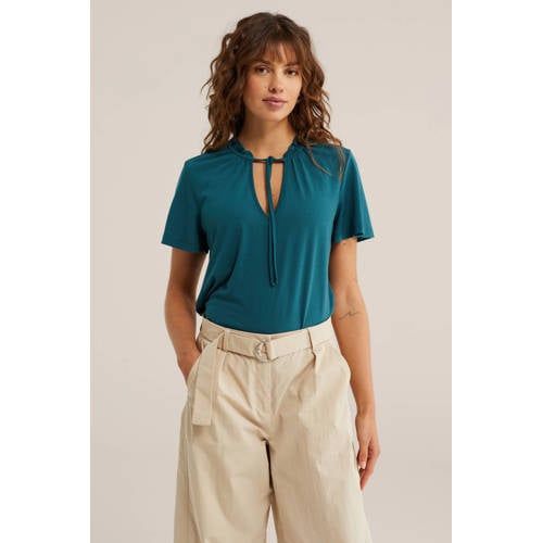 WE Fashion top blauw