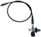Metalsub Tuyau Avec van 200/300-klep 1/4´´ Bsp-binnendraad Compresseur Noir 150 cm