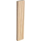 Beglazingsblokken Essenhout Beglazingsblokken raamonderlegger 80 x 30 x 4 gelakt natuur