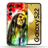 Beschermhoes Samsung Galaxy S22 Bob Marley Color Beschermhoes