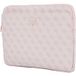 Guess Housse pour ordinateur portable 4G Zipper Pocket Triangle Logo - 14 - Rose