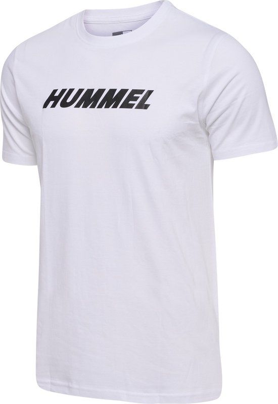 Hummel Hmlelemental Logo Cotton Tee - White - Men's M
