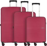 American Tourister Summer Hit 4 wielen Kofferset 3-delig - Harde bagage - TSA slot - viva magenta
