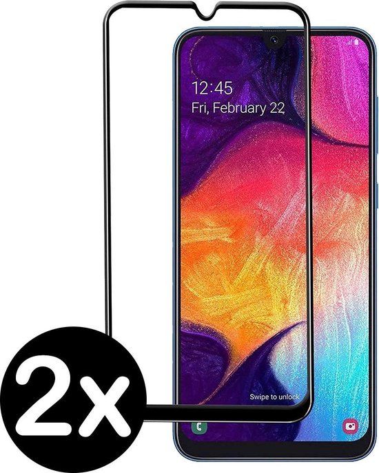 Screenprotector voor Samsung Galaxy A70 - 2 stuks - Glas - Blue filter