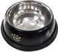Nobleza Alimentation pour chien - Taille M - Noir - Inox - Antidérapant