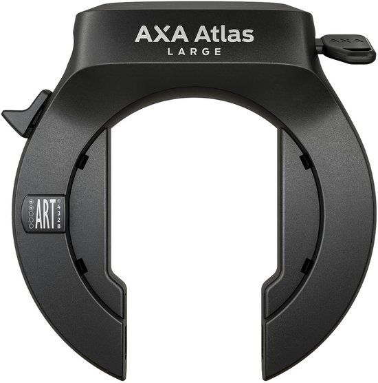 AXA Atlas Large Frameslot - ART 2 Fietsslot - Ringslot - Gehard Staal - Zwart