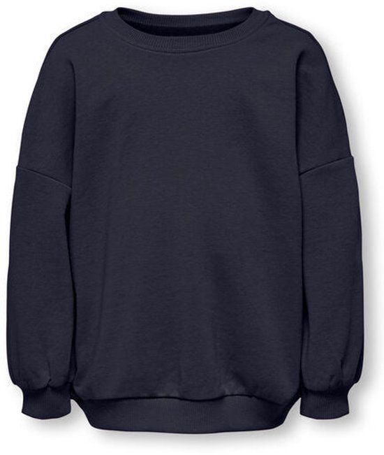 ONLY KIDS ONLY Mini trui GEORGIA Night Sky Loose Fit Katoen Lange mouw Kort Blauw Maat 92