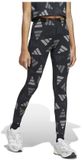 Adidas Seasonal Essentials Logo Celebration Leggings Zwart 7-8 Years Meisje
