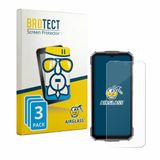 BROTECT Screenprotector 3 Stuks voor Doogee Fire 7 Ultra Beschermglas transparant