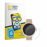 BROTECT Screenprotector 6 Stuks voor Keeponfit Smartwatch 1.27" Beschermglas transparant