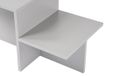 Hanah Home Asir - Salontafel - Grijs - 80 x 40 x 40 cm