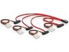 Delock Mini-SAS SFF-8087 vers 4x SAS SFF-8482 + 4x Molex câble - 0,5 m