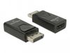 DeLOCK 66234 DisplayPort naar HDMI Adapter Zwart