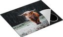 Chefcare Inductie Beschermer Schotse Hooglander bij het Bos - 65x55 cm - Multicolor