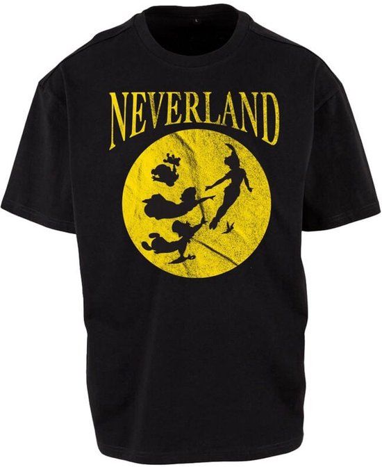 Peter Pan Neverland Moon Unisex T-shirt - zwart - XXL