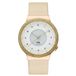 Volkswagen 11G050801 polshorloge Solar ID. Design Logo horloge houten behuizing, beige