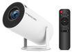 HY300 Pro Projecteur portable - Résolution native 720p - 290 lumens ANSI - Double WiFi 6 et Bluetooth 5.4 - Android 14 - Prise en charge 8K - Blanc