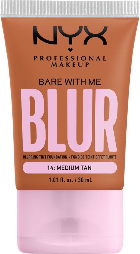 NYX Professional Makeup Bare With Me Blur Foundation - Medium Tan - 30ml