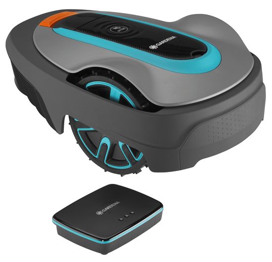 Gardena SILENO city 600 Robotgrasmaaier - 600 m² - Blauw, Grijs