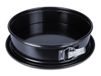 Städter We love Baking Springvorm EMAILLE met platte bodem, ø 28 cm, bakvorm, kras- en snijbestendig, anti-aanbaklaag, PFAS-vrij, Black Edition, temperatuurbestendig tot 230 °C