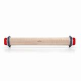 Lacor TEIGROLLER beukenhout 34 CM MET WeinRING, hout, Brown, 42 x 6 x 6 cm