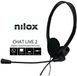 Nilox CHAT LIVE 2 Hoofdtelefoons In-ear Oproepen/muziek Zwart