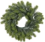 BigBuy Christmas Kerstkroon Groen PVC 37 x 37 cm