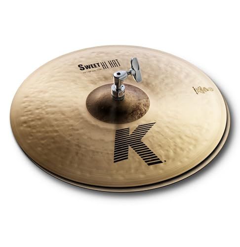 Zildjian K Sweet Hi Hat Cymbal Pair 15 inch naturel