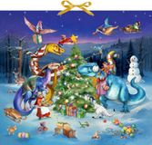Wand-Adventskalender Coppenrath Wand-Adventskalender - Dinosaurier im Weihnachtsfieber
