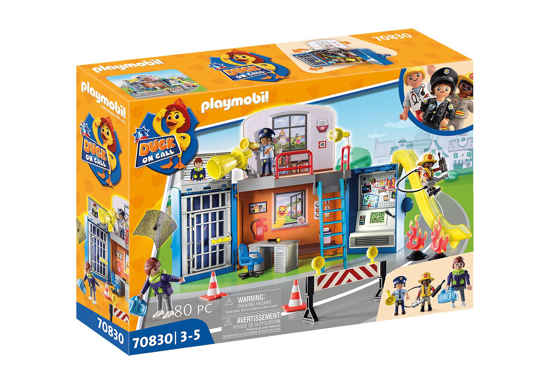 PLAYMOBIL Duck On Call - Mobiel operatie centrum - 70830