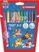 STABILO x PAW Patrol Trio A-Z Viltstift - Set van 12 Kleuren