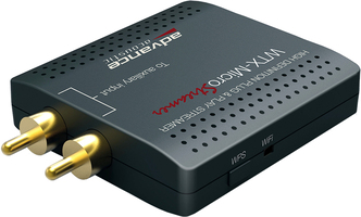 Advance Paris WTX-Microstreamer - Digital Audio Streamer - Zwart/Goud