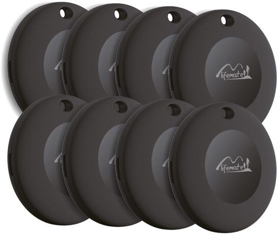 Lifemate Life Tag - Apple Find My / Zoek Mijn - 8-pack - AirTag Alternatief