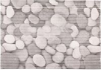 Differnz multi mat - stones - 100% PVC - 65 x 45 cm - grijs