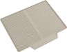 Wenko Afdruipmat Nelia 40x34cm beige kunststof