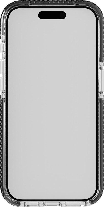 Tech21 EvoCrystal iPhone 15 Pro Back Cover Transparant/Zwart